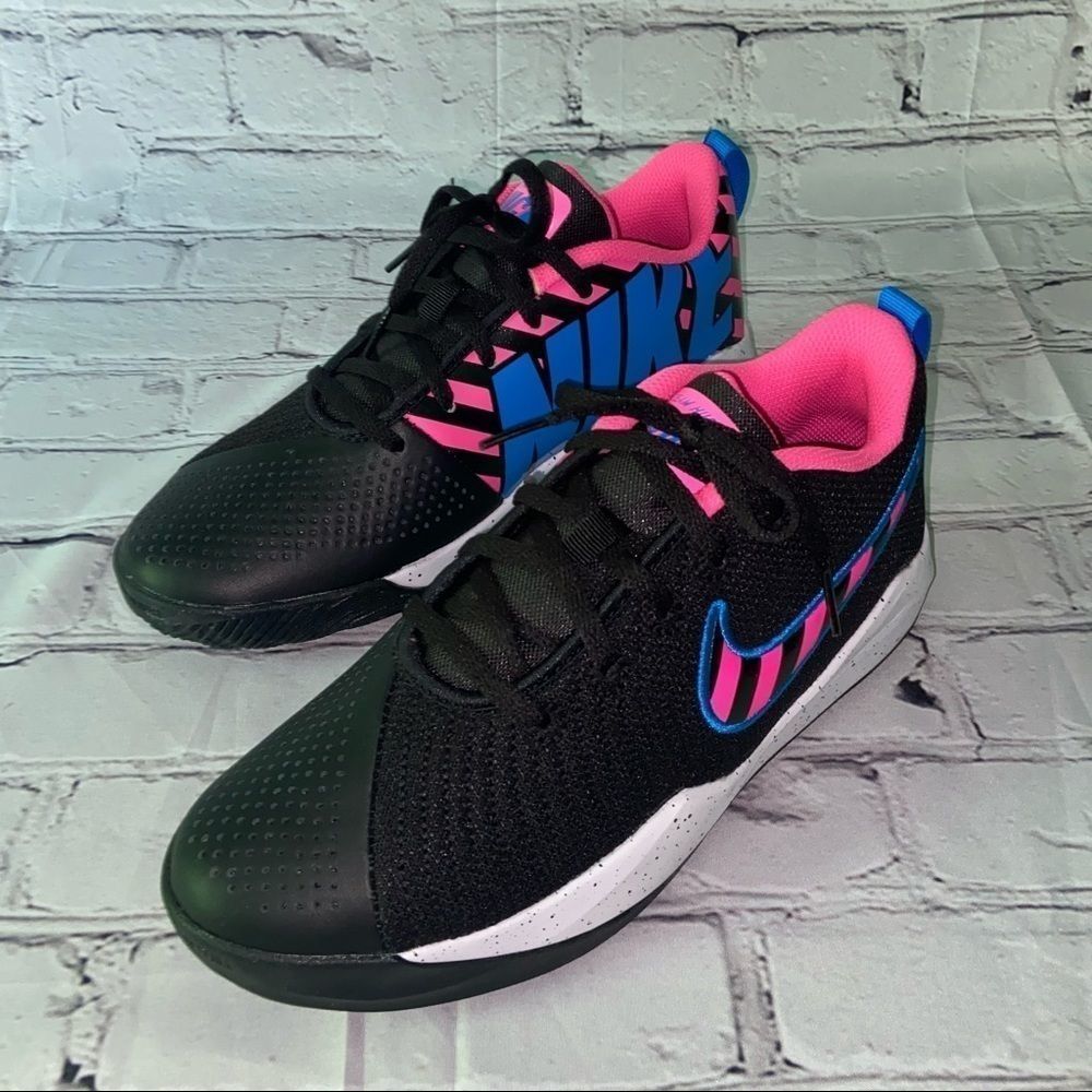 Nike Black and Pink Athletic Shoes